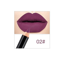 Load image into Gallery viewer, 12 Colors Matte Lip Liner Pencil Long Lasting Pigments Waterproof Makeup Contour Lip Tint Sexy Lipliner Beauty Brown Lipstick