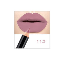 Load image into Gallery viewer, 12 Colors Matte Lip Liner Pencil Long Lasting Pigments Waterproof Makeup Contour Lip Tint Sexy Lipliner Beauty Brown Lipstick