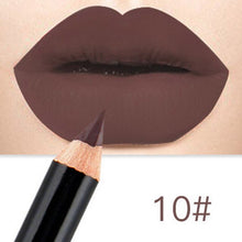 Load image into Gallery viewer, Waterproof Matte Lipstick Pencil Lip Liner Makeup Contour Lip Tint Smooth Sexy Batom Long Lasting Lipliner Pigments Lip Makeup
