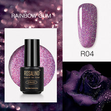Load image into Gallery viewer, ROSALIND Gel Nail Polish UV Gel Lak Paint Vernis Semi Permanent Nail Polish Primer Rainbow Series Hybrid Nail Art Manicure