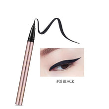 Load image into Gallery viewer, O.TWO.O Professionele Waterdichte Vloeibare Eyeliner Beauty Kat Stijl Zwart langdurige Eye Liner Pen Potlood Make-Up Cosmetica G