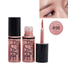 Load image into Gallery viewer, 1Pc New Professional Shiny Eye Liner Pen Cosmetics for Women Silver Rose Gold Color Liquid Glitter Eyeliner Makeup Beauty Tools
