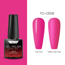 Load image into Gallery viewer, Nail Gel Polish Colors Gel Lacquer Soak Off UV LED Nail Varnish For Manicure Semi Permanent Gel Paint Nail Art DIY Design Tools