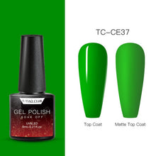 Load image into Gallery viewer, Nail Gel Polish Colors Gel Lacquer Soak Off UV LED Nail Varnish For Manicure Semi Permanent Gel Paint Nail Art DIY Design Tools