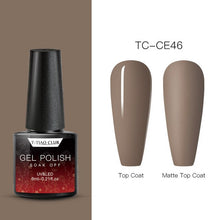 Load image into Gallery viewer, Nail Gel Polish Colors Gel Lacquer Soak Off UV LED Nail Varnish For Manicure Semi Permanent Gel Paint Nail Art DIY Design Tools