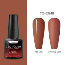 Load image into Gallery viewer, Nail Gel Polish Colors Gel Lacquer Soak Off UV LED Nail Varnish For Manicure Semi Permanent Gel Paint Nail Art DIY Design Tools