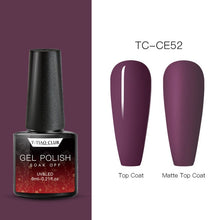 Load image into Gallery viewer, Nail Gel Polish Colors Gel Lacquer Soak Off UV LED Nail Varnish For Manicure Semi Permanent Gel Paint Nail Art DIY Design Tools