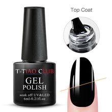 Load image into Gallery viewer, Nail Gel Polish Colors Gel Lacquer Soak Off UV LED Nail Varnish For Manicure Semi Permanent Gel Paint Nail Art DIY Design Tools