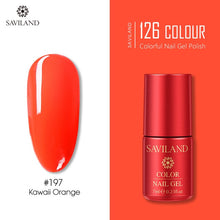 Load image into Gallery viewer, SAVILAND 126 Colors UV Gel Nail Polish Primer Top Coat Gel Varnish Red Color Nail Art Manicure Gel Paint Nails Poly Gel