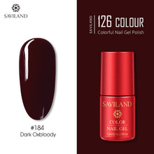 Load image into Gallery viewer, SAVILAND 126 Colors UV Gel Nail Polish Primer Top Coat Gel Varnish Red Color Nail Art Manicure Gel Paint Nails Poly Gel
