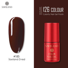 Load image into Gallery viewer, SAVILAND 126 Colors UV Gel Nail Polish Primer Top Coat Gel Varnish Red Color Nail Art Manicure Gel Paint Nails Poly Gel