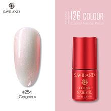 Load image into Gallery viewer, SAVILAND 126 Colors UV Gel Nail Polish Primer Top Coat Gel Varnish Red Color Nail Art Manicure Gel Paint Nails Poly Gel