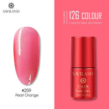 Load image into Gallery viewer, SAVILAND 126 Colors UV Gel Nail Polish Primer Top Coat Gel Varnish Red Color Nail Art Manicure Gel Paint Nails Poly Gel