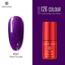 Load image into Gallery viewer, SAVILAND 126 Colors UV Gel Nail Polish Primer Top Coat Gel Varnish Red Color Nail Art Manicure Gel Paint Nails Poly Gel