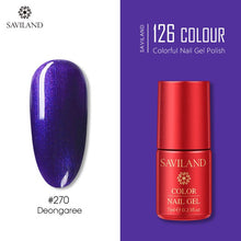 Load image into Gallery viewer, SAVILAND 126 Colors UV Gel Nail Polish Primer Top Coat Gel Varnish Red Color Nail Art Manicure Gel Paint Nails Poly Gel