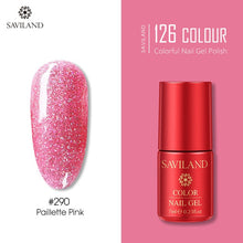Load image into Gallery viewer, SAVILAND 126 Colors UV Gel Nail Polish Primer Top Coat Gel Varnish Red Color Nail Art Manicure Gel Paint Nails Poly Gel