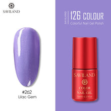 Load image into Gallery viewer, SAVILAND 126 Colors UV Gel Nail Polish Primer Top Coat Gel Varnish Red Color Nail Art Manicure Gel Paint Nails Poly Gel