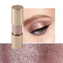 Load image into Gallery viewer, MISS ROSE 8 Colors Makeup Glitter Shining Eyeshadow Metal Liquid Eye Shadow Single Color Nude Make Up Pigment Cosmetics TSLM2