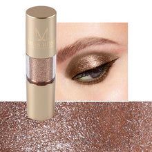 Load image into Gallery viewer, MISS ROSE 8 Colors Makeup Glitter Shining Eyeshadow Metal Liquid Eye Shadow Single Color Nude Make Up Pigment Cosmetics TSLM2