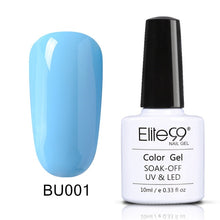 Load image into Gallery viewer, Elite99 10ML Blue Series Varnish Hybrid Gel Polish Nail Art Manicure Enamel Lucky Lacquer Semi Permanent Gellak Paint Nails