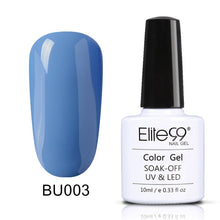 Load image into Gallery viewer, Elite99 10ML Blue Series Varnish Hybrid Gel Polish Nail Art Manicure Enamel Lucky Lacquer Semi Permanent Gellak Paint Nails