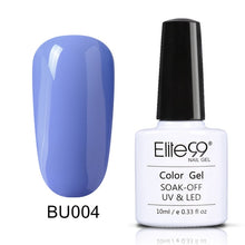 Load image into Gallery viewer, Elite99 10ML Blue Series Varnish Hybrid Gel Polish Nail Art Manicure Enamel Lucky Lacquer Semi Permanent Gellak Paint Nails