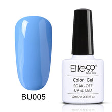 Load image into Gallery viewer, Elite99 10ML Blue Series Varnish Hybrid Gel Polish Nail Art Manicure Enamel Lucky Lacquer Semi Permanent Gellak Paint Nails