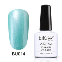 Load image into Gallery viewer, Elite99 10ML Blue Series Varnish Hybrid Gel Polish Nail Art Manicure Enamel Lucky Lacquer Semi Permanent Gellak Paint Nails