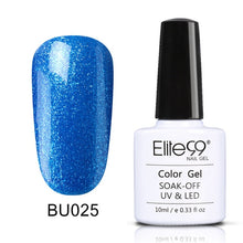 Load image into Gallery viewer, Elite99 10ML Blue Series Varnish Hybrid Gel Polish Nail Art Manicure Enamel Lucky Lacquer Semi Permanent Gellak Paint Nails