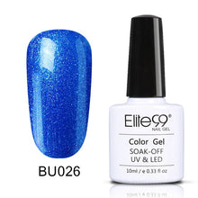 Load image into Gallery viewer, Elite99 10ML Blue Series Varnish Hybrid Gel Polish Nail Art Manicure Enamel Lucky Lacquer Semi Permanent Gellak Paint Nails