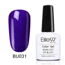 Load image into Gallery viewer, Elite99 10ML Blue Series Varnish Hybrid Gel Polish Nail Art Manicure Enamel Lucky Lacquer Semi Permanent Gellak Paint Nails