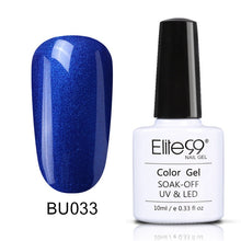 Load image into Gallery viewer, Elite99 10ML Blue Series Varnish Hybrid Gel Polish Nail Art Manicure Enamel Lucky Lacquer Semi Permanent Gellak Paint Nails