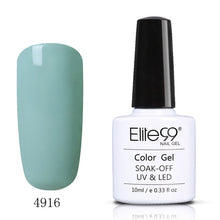 Load image into Gallery viewer, Elite99 10ML Blue Series Varnish Hybrid Gel Polish Nail Art Manicure Enamel Lucky Lacquer Semi Permanent Gellak Paint Nails