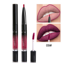 Load image into Gallery viewer, HANDAIYAN 2 In 1 Lip Liner Pencil Lipstick 14 Color Lip Makeup Matte Waterproof Long Lasting Nude Lip Tint Cosmetic Lipliner Pen