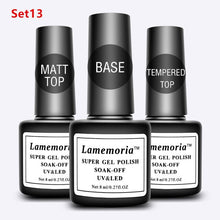 Load image into Gallery viewer, 144colors Gel Polish UV LED Nail Varnish for Nail Manicure Gel Lacquer Kits Semi Permanent Gel Paint Nail Art DIY Design Tools