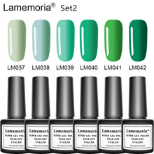 Load image into Gallery viewer, 144colors Gel Polish UV LED Nail Varnish for Nail Manicure Gel Lacquer Kits Semi Permanent Gel Paint Nail Art DIY Design Tools