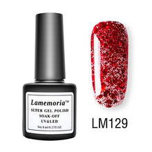 Load image into Gallery viewer, 144colors Gel Polish UV LED Nail Varnish for Nail Manicure Gel Lacquer Kits Semi Permanent Gel Paint Nail Art DIY Design Tools