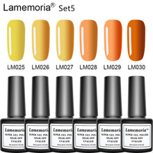 Load image into Gallery viewer, 144colors Gel Polish UV LED Nail Varnish for Nail Manicure Gel Lacquer Kits Semi Permanent Gel Paint Nail Art DIY Design Tools