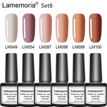 Load image into Gallery viewer, 144colors Gel Polish UV LED Nail Varnish for Nail Manicure Gel Lacquer Kits Semi Permanent Gel Paint Nail Art DIY Design Tools