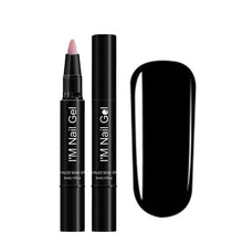 Load image into Gallery viewer, Newest 35Colors Gel Nail Varnish Pen Glitter Nail Gel Polish Hybrid UV Nail Art Gel Lacquer Gel Paint UV LED Gel Nail Polish pen
