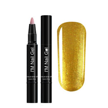 Load image into Gallery viewer, Newest 35Colors Gel Nail Varnish Pen Glitter Nail Gel Polish Hybrid UV Nail Art Gel Lacquer Gel Paint UV LED Gel Nail Polish pen