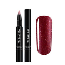 Load image into Gallery viewer, Newest 35Colors Gel Nail Varnish Pen Glitter Nail Gel Polish Hybrid UV Nail Art Gel Lacquer Gel Paint UV LED Gel Nail Polish pen