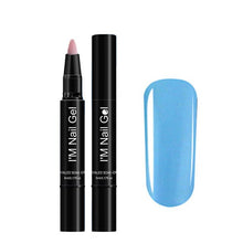 Load image into Gallery viewer, Newest 35Colors Gel Nail Varnish Pen Glitter Nail Gel Polish Hybrid UV Nail Art Gel Lacquer Gel Paint UV LED Gel Nail Polish pen