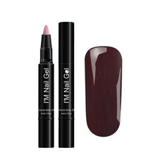 Load image into Gallery viewer, Newest 35Colors Gel Nail Varnish Pen Glitter Nail Gel Polish Hybrid UV Nail Art Gel Lacquer Gel Paint UV LED Gel Nail Polish pen
