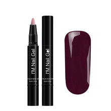 Load image into Gallery viewer, Newest 35Colors Gel Nail Varnish Pen Glitter Nail Gel Polish Hybrid UV Nail Art Gel Lacquer Gel Paint UV LED Gel Nail Polish pen