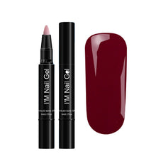 Load image into Gallery viewer, Newest 35Colors Gel Nail Varnish Pen Glitter Nail Gel Polish Hybrid UV Nail Art Gel Lacquer Gel Paint UV LED Gel Nail Polish pen