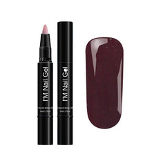Load image into Gallery viewer, Newest 35Colors Gel Nail Varnish Pen Glitter Nail Gel Polish Hybrid UV Nail Art Gel Lacquer Gel Paint UV LED Gel Nail Polish pen