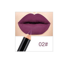 Load image into Gallery viewer, 12 color lip liner waterproof matte pigment lasting easy to color not blooming lip liner lipstick