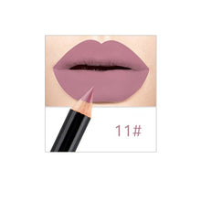 Load image into Gallery viewer, 12 color lip liner waterproof matte pigment lasting easy to color not blooming lip liner lipstick
