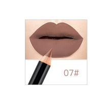 Load image into Gallery viewer, 12 color lip liner waterproof matte pigment lasting easy to color not blooming lip liner lipstick
